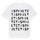 Asphultet ordlek t-shirt