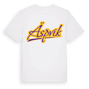 Äspvik baseball t-shirt – ekologisk bomull t-shirt från Pinshirt