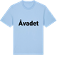 Blue Soul t-shirt med Åvadet fetstil t-shirt