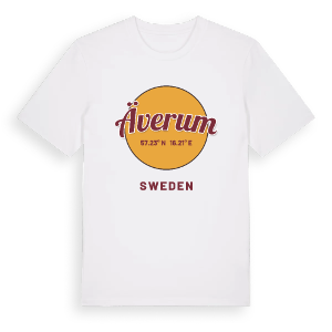 Äverum cirkel t-shirt – ekologisk bomull t-shirt från Pinshirt