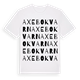 Axebo kvarn ordlek t-shirt