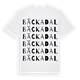 Bäckadal ordlek t-shirt