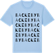 Blue Soul t-shirt med Backeby ordlek t-shirt