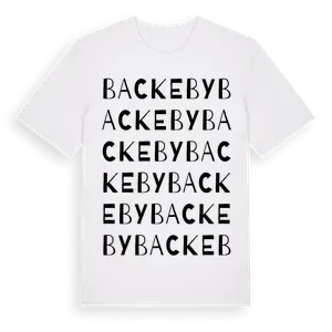 Backeby ordlek t-shirt – ekologisk bomull t-shirt från Pinshirt