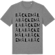 Mid Heather Gray t-shirt med Bäckemåla ordlek t-shirt