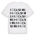 Bäcksholm ordlek t-shirt