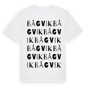 Bågvik ordlek t-shirt – ekologisk bomull t-shirt från Pinshirt