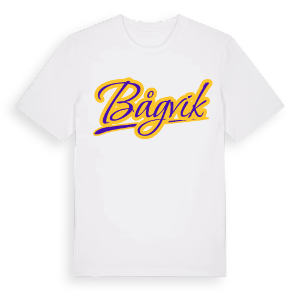 Bågvik baseball t-shirt – ekologisk bomull t-shirt från Pinshirt