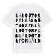 Båldötorpen ordlek t-shirt