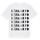 Bänkaryd ordlek t-shirt