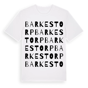 Barkestorp ordlek t-shirt – ekologisk bomull t-shirt från Pinshirt