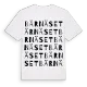 Bärnäset ordlek t-shirt