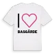 Jag älskar Basgärde t-shirt stort tryck