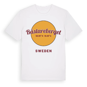 Bästareberget cirkel t-shirt – ekologisk bomull t-shirt från Pinshirt