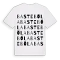 Basteböla ordlek t-shirt