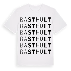 Basthult ordlek t-shirt – ekologisk bomull t-shirt från Pinshirt