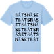 Blue Soul t-shirt med Båtsnäset ordlek t-shirt