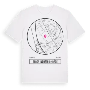 Berga Industriområde t-shirt – ekologisk bomull t-shirt från Pinshirt