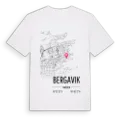 Bergavik karta t-shirt