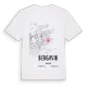 Bergavik karta t-shirt