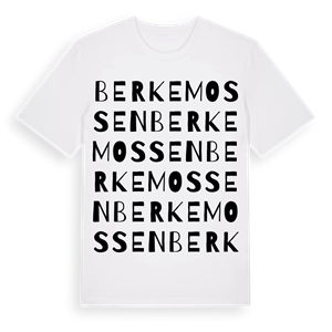 Berkemossen ordlek t-shirt – ekologisk bomull t-shirt från Pinshirt