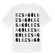 Besagöl ordlek t-shirt