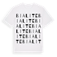 Bialite ordlek t-shirt