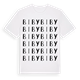 Biby ordlek t-shirt