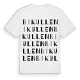 Bikullen ordlek t-shirt