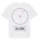 White t-shirt med Billsäng t-shirt