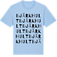 Blue Soul t-shirt med Bjärkhult ordlek t-shirt