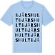 Blue Soul t-shirt med Bjärshult ordlek t-shirt