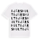 Bjärshult ordlek t-shirt