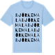 Blue Soul t-shirt med Björkemala ordlek t-shirt