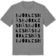Mid Heather Gray t-shirt med Björkesnäs ordlek t-shirt