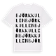 Björkkullen ordlek t-shirt