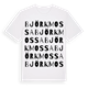 Björkmossa ordlek t-shirt