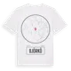 White t-shirt med Björkö t-shirt