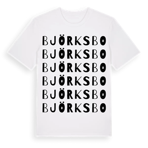 Björksbo ordlek t-shirt – ekologisk bomull t-shirt från Pinshirt