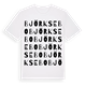 Björksebo ordlek t-shirt