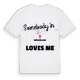 Någon i Björkslund älskar mig t-shirt