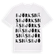 Björksnäs ordlek t-shirt
