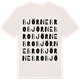 Vintage White t-shirt med Björnebro ordlek t-shirt