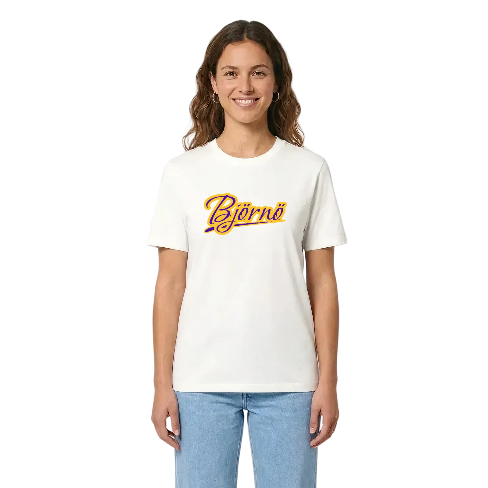 Björnö baseball t-shirt – White, i miljö