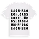 Björnsborg ordlek t-shirt
