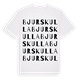 Bjurskulla ordlek t-shirt