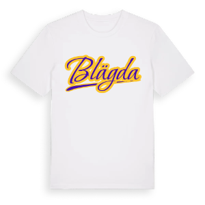 Blägda baseball t-shirt – ekologisk bomull t-shirt från Pinshirt