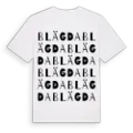 Blägda ordlek t-shirt