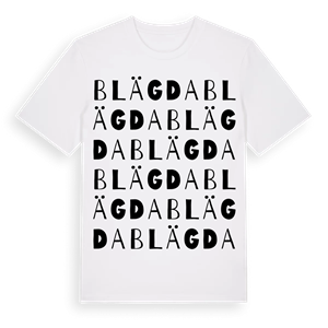 Blägda ordlek t-shirt – ekologisk bomull t-shirt från Pinshirt