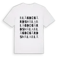 Blägdegärdsmåla ordlek t-shirt